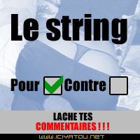 Le string ...